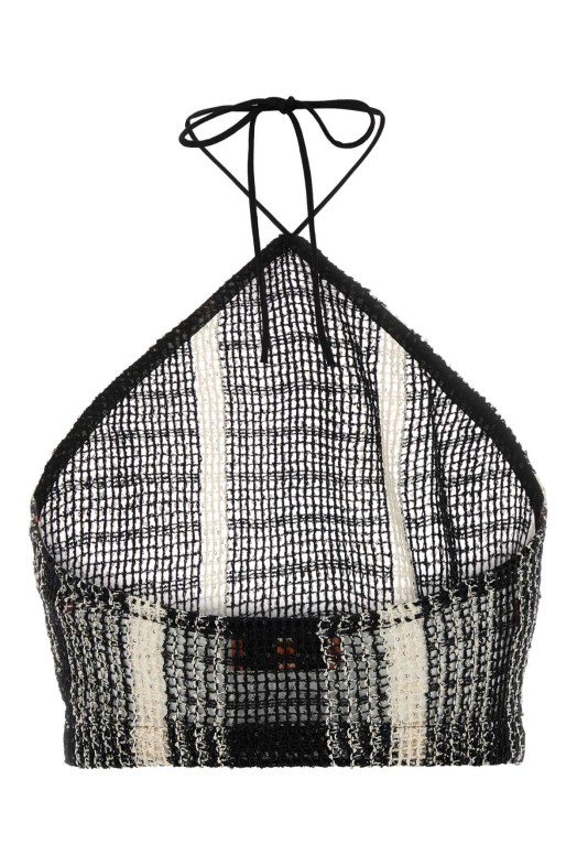 Embroidered mesh top MISSONI (MC23SK01BV00J7)