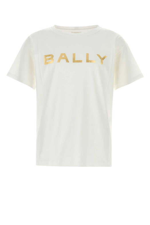 White cotton t-shirt BALLY (MJE04TCO018)