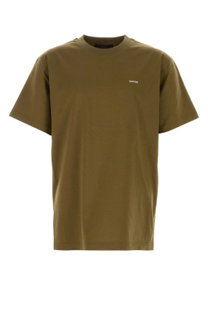 Army green cotton t-shirt TATRAS (MTAT24S8195M)