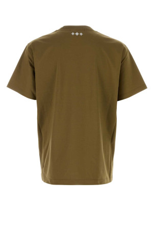 Army green cotton t-shirt TATRAS (MTAT24S8195M)