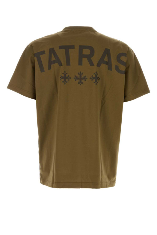 Army green cotton t-shirt TATRAS (MTAT24S8239M)