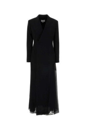 Black crepe and twill blazer dress MAISON MARGIELA (S29DD0065S37399)