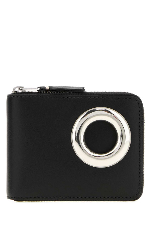 Black leather wallet Black COMME DES GARCONS (SA7100SE)