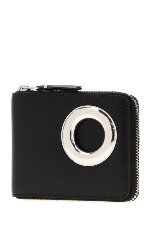 Black leather wallet Black COMME DES GARCONS (SA7100SE)