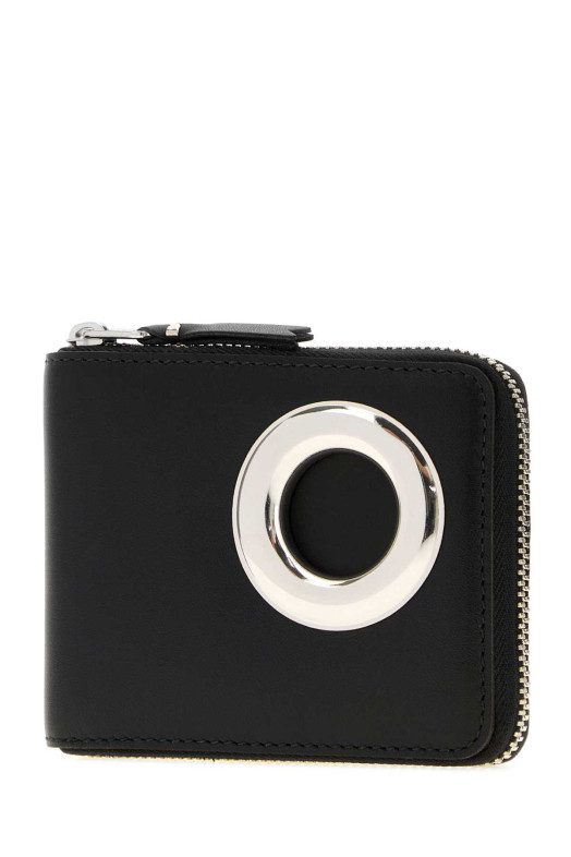 Black leather wallet Black COMME DES GARCONS (SA7100SE)