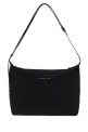 Black canvas shopping bag MM6 MAISON MARGIELA (SB6WG0024P9062)