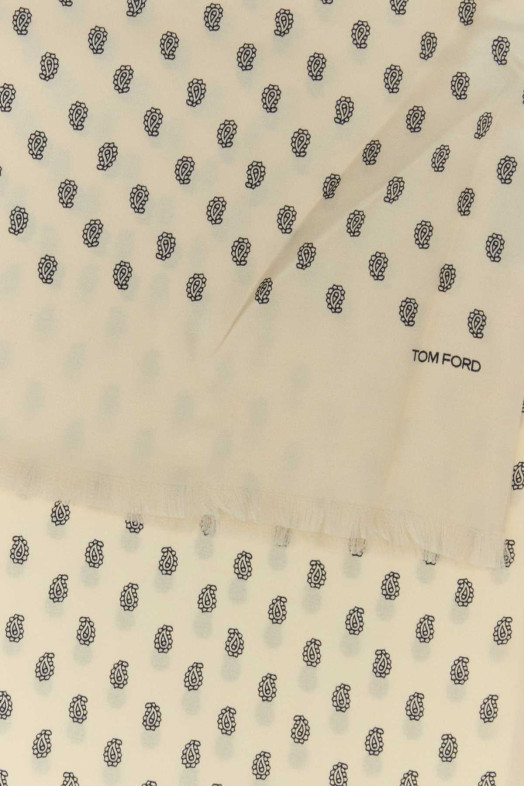 Printed silk foulard TOM FORD (SSD027S0200)