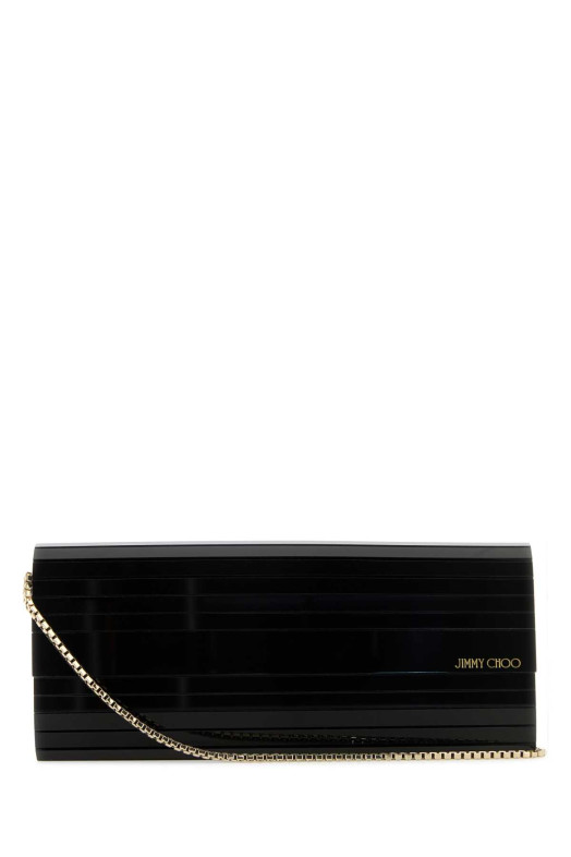 Black acrylic Sweetie clutch Black JIMMY CHOO (SWEETIEACR)