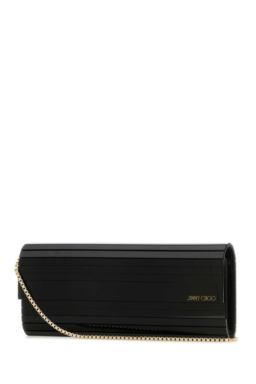 Black acrylic Sweetie clutch Black JIMMY CHOO (SWEETIEACR)