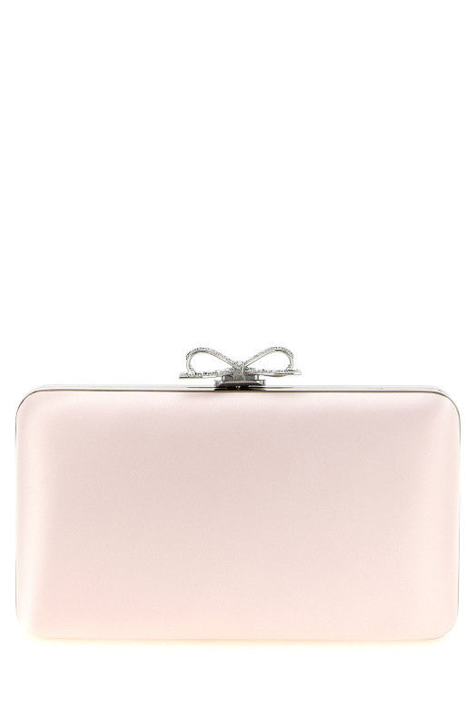 Satin clutch Pink