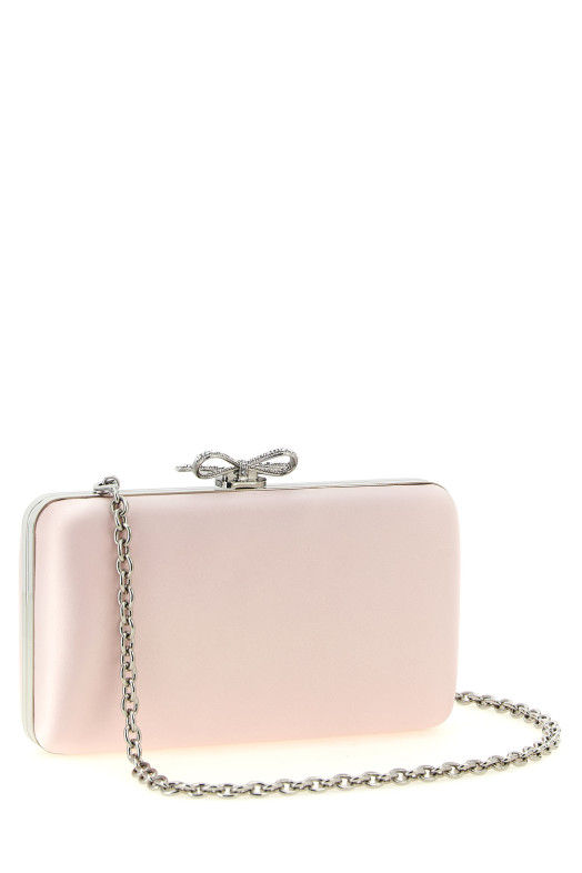 Satin clutch Pink
