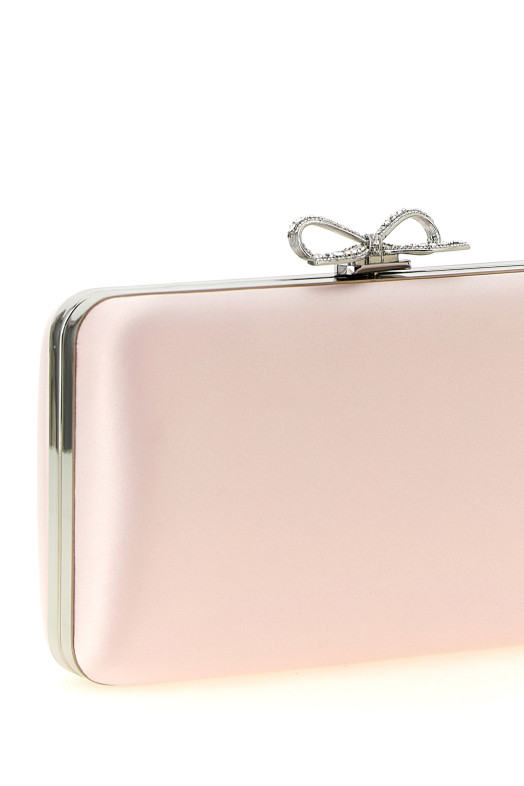 Satin clutch Pink