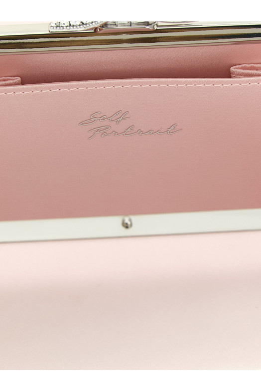 Satin clutch Pink