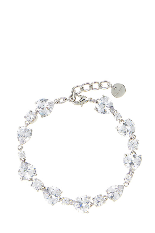 'Crystal Droplet' bracelet Silver