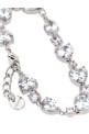 'Crystal Droplet' bracelet Silver