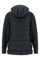 'Shiny Zipper Pull' down jacket Blue