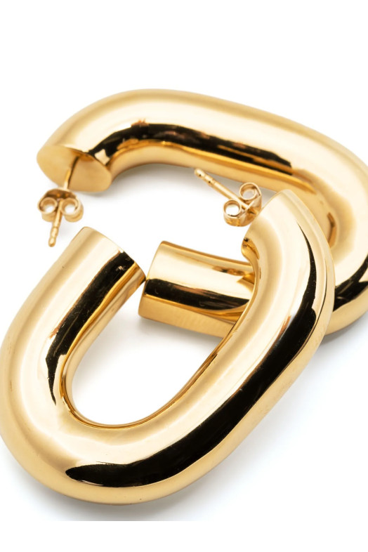 'XL Link' earrings Gold
