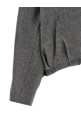 'Shiny Zipper Pull' jacket Gray