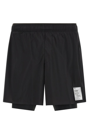 'TechSilk™' bermuda shorts Black