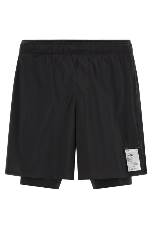 'TechSilk™' bermuda shorts Black