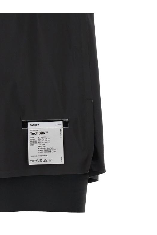 'TechSilk™' bermuda shorts Black