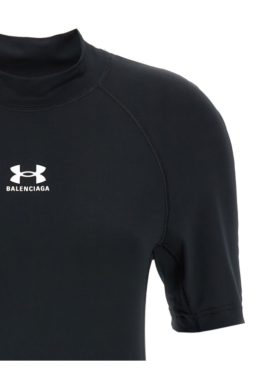 Футболка x Under Armour® Черная BALENCIAGA 816222TRVY31000