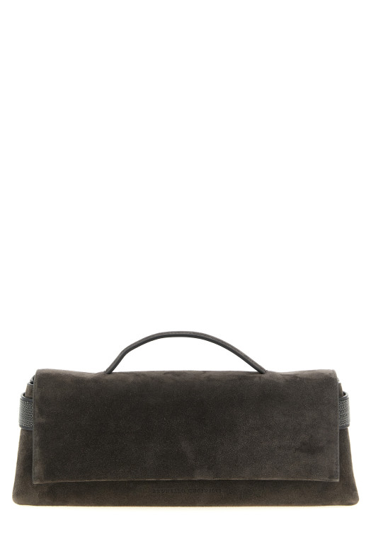 'Essence' clutch Brown