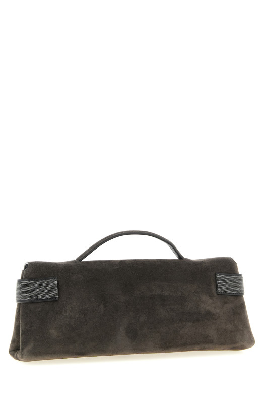 'Essence' clutch Brown