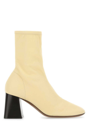 Cream leather Lepus ankle boots White NEOUS (00310NS22)