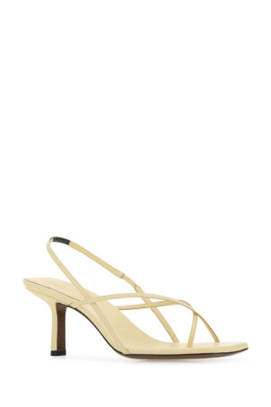 Cream leather Shamali sandals White NEOUS (00344N22)
