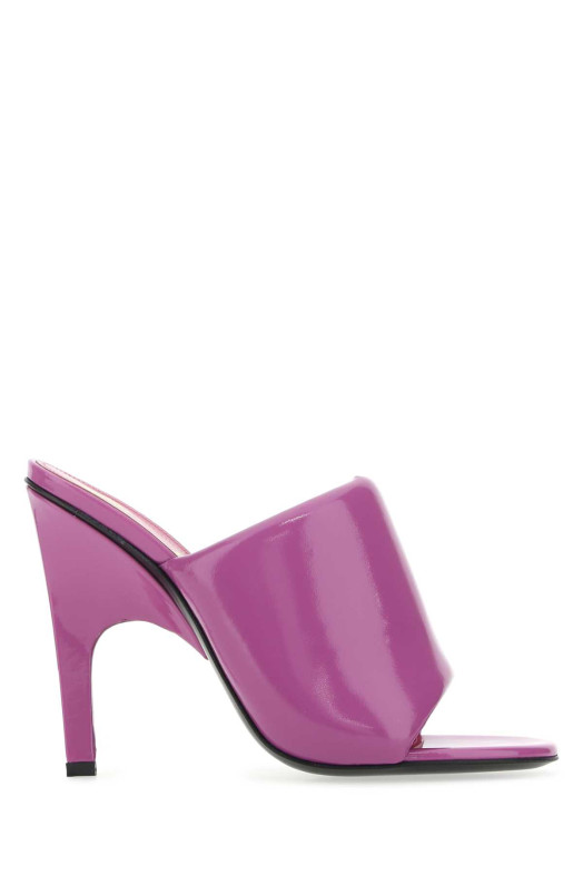 Purple eco varnish Rem mules THE ATTICO (227WS521E056)