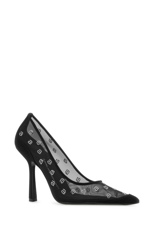 Туфли-лодочки Delphine из сетки с декоративными элементами ALEXANDER WANG (30223P009)