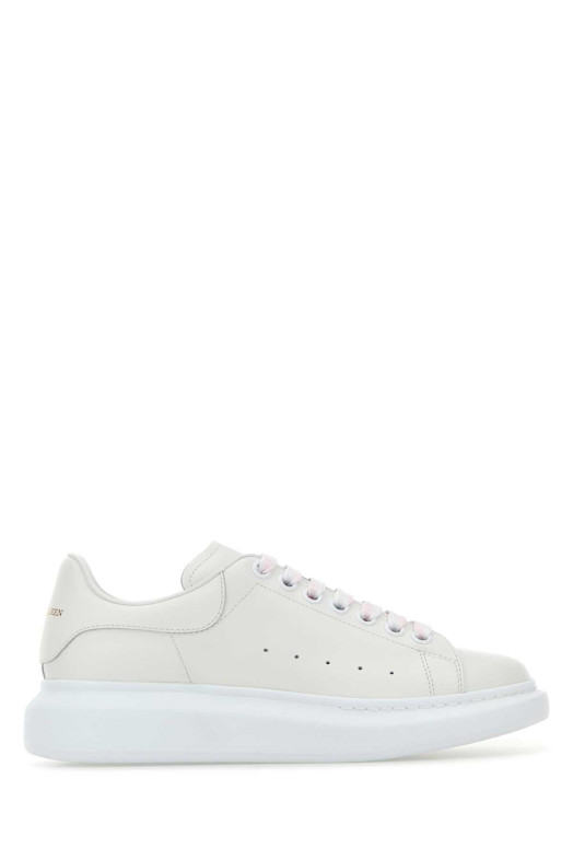 Белые кожаные кроссовки ALEXANDER MCQUEEN (553770WIAIG)