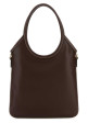 Brown leather shopping bag MIU MIU (5BA281VOLN2CRW)