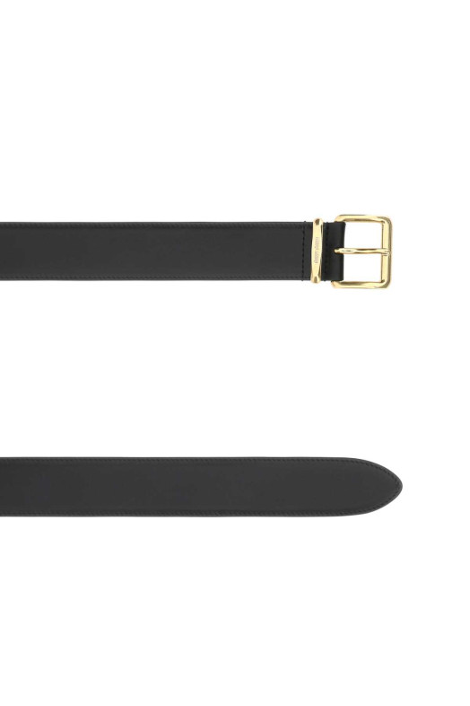 Black leather belt Black MIU MIU (5CC5362AIX)