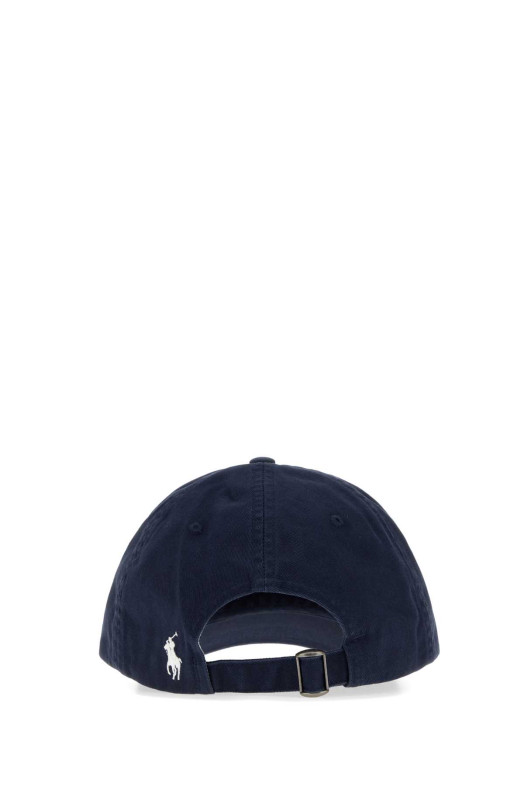 Navy blue cotton baseball cap POLO RALPH LAUREN (710A13274)