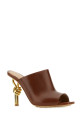 Brown nappa leather Knot mules BOTTEGA VENETA (740589VBSF0)