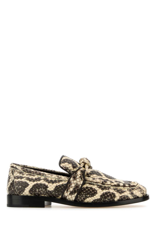 Многоцветные кожаные лоферы Astaire от BOTTEGA VENETA (808021V4PL0)