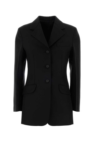 Black wool blend blazer JIL SANDER (J03BN0208J40330)