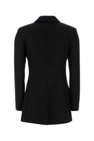 Black wool blend blazer JIL SANDER (J03BN0208J40330)
