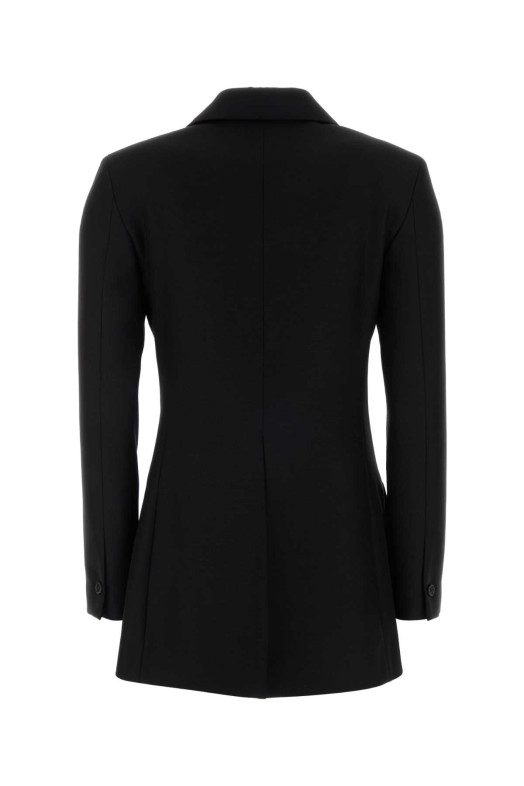 Черный блейзер из смешанной шерсти JIL SANDER (J03BN0208J40330)