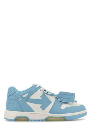 Two-tone leather Out Of Office sneakers OFF WHITE (M189C9L007)
