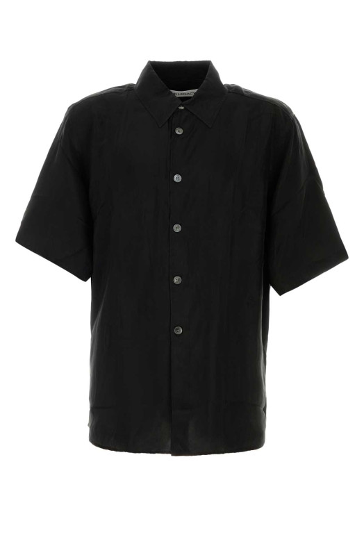 Black cupro shirt OUR LEGACY (M2262BSC)