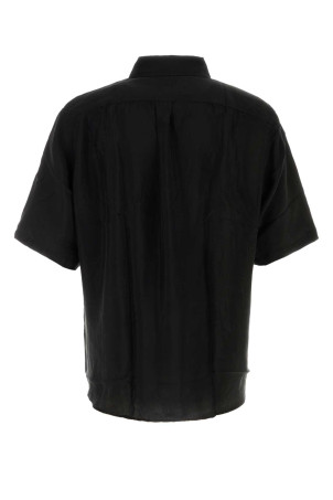 Black cupro shirt OUR LEGACY (M2262BSC)