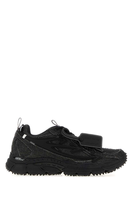 Black denim sneakers OFF WHITE (M295Z6D001)