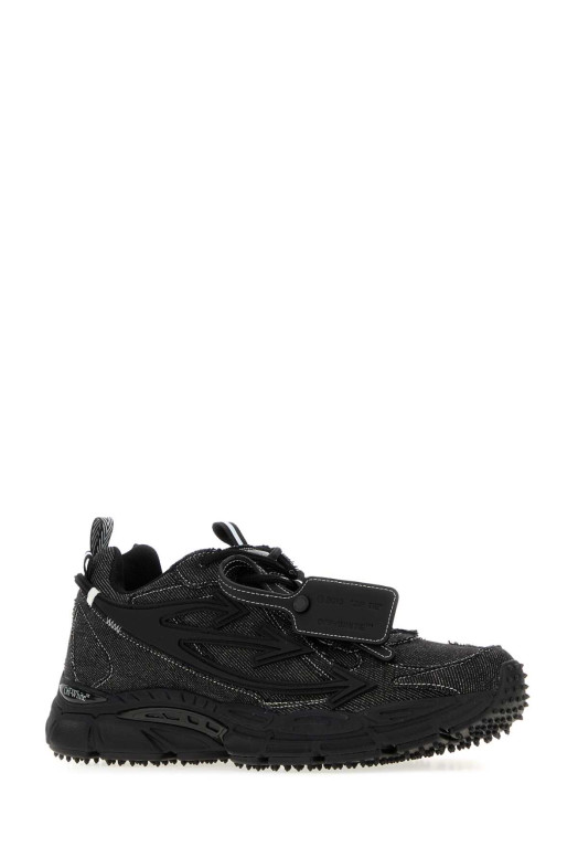Black denim sneakers OFF WHITE (M295Z6D001)