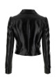 Блейзер COURREGES из черного винила (PERCBL005VY0014)