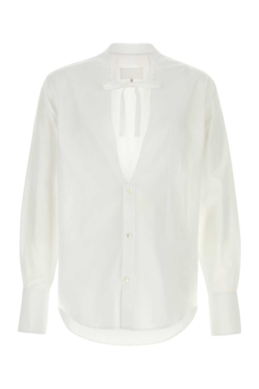 White poplin shirt White MAISON MARGIELA (S67DT0031S43001)