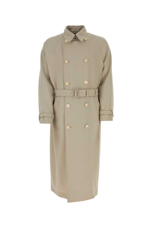 Cappuccino gabardine trench coat PRADA (SGC473SOOO11A6)