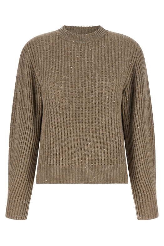 'Sparkling' sweater Beige